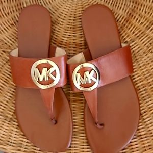 Michale Kors Leather Sandals